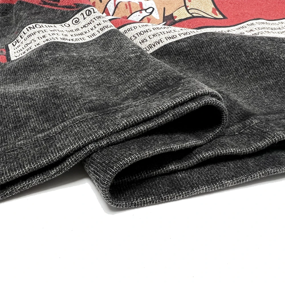 Full custom acid wash t shirts high quality oversized tshirt  Wholesale custom  cloths for men