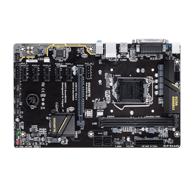 New Motherboard For Gigabyte H110-d3a   Ddr4h110 Support 1151 Support I7 I5 I3