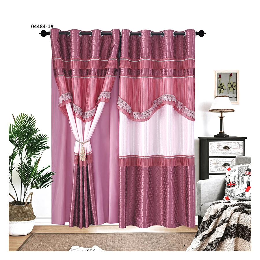 
2021 Popular Wholesale European Curtain For The Living Room Luxury 