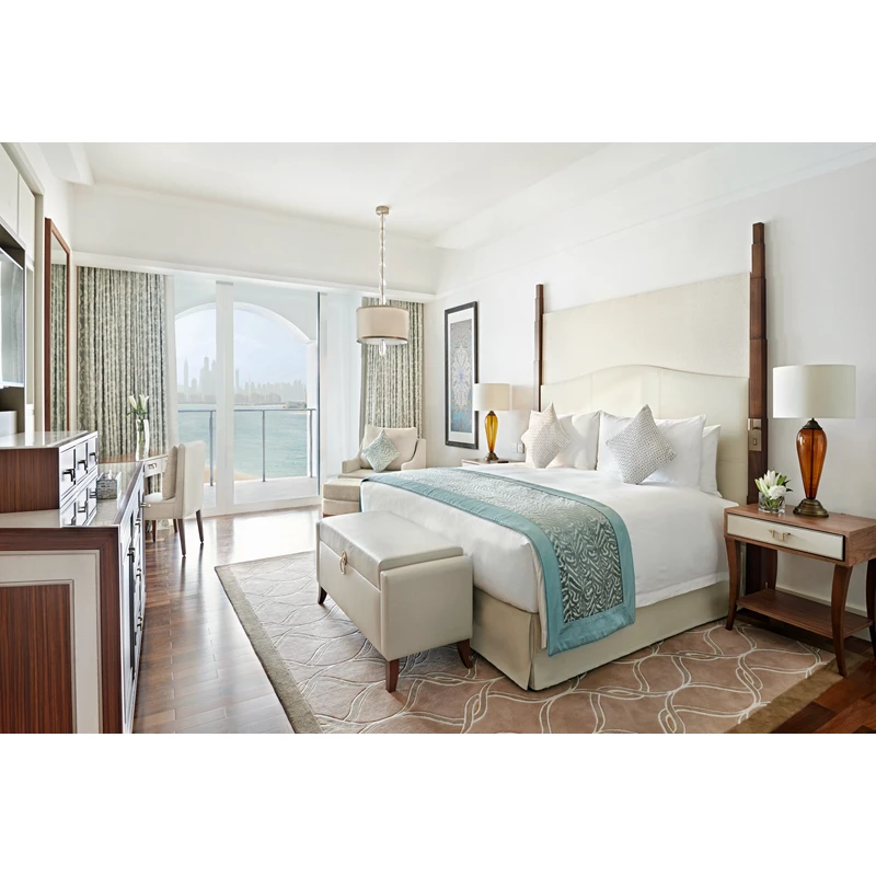 2020 TOP 10 Sale  Wood King Size Bed  Bedroom Set with Inexpensive Price