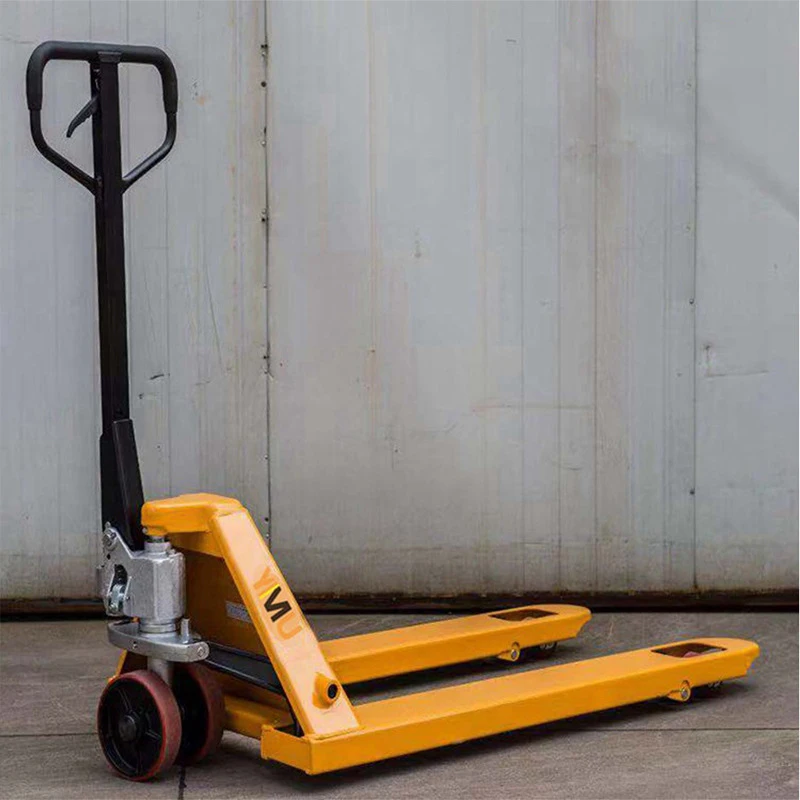 High quality manual carrier hydraulic stainless steel pallet small forklift manual pallet truck