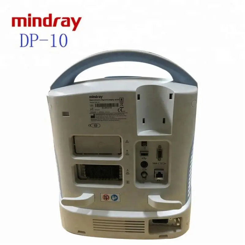 Mindray portable ultrasound machine DP-10 THI and 8-TGC assuring accurate image control