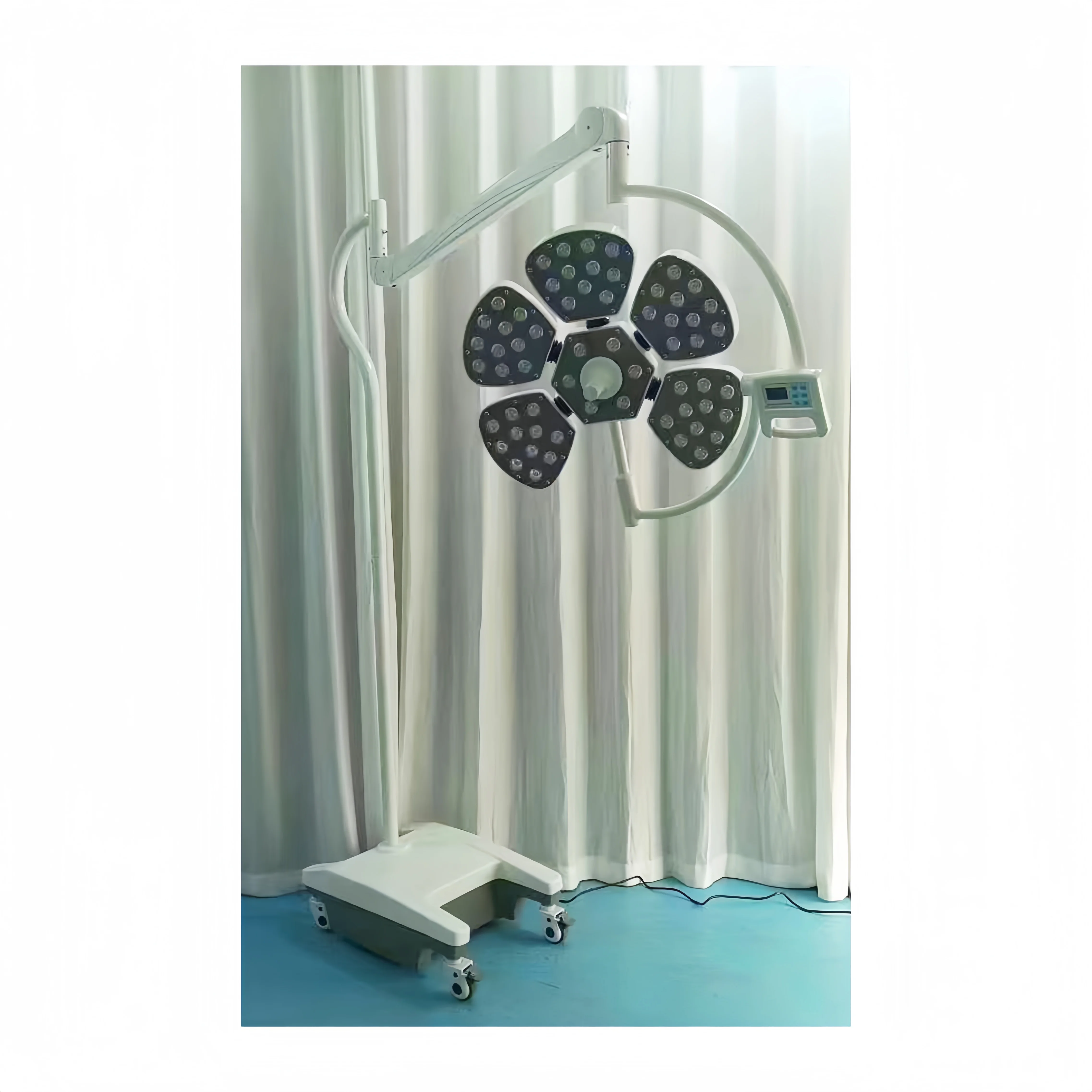 Hospital Clinic Adjustable Multi-point Lamp Source Illuminance 40000-180000Lux LED Examination Operating Light For ICU Surgical