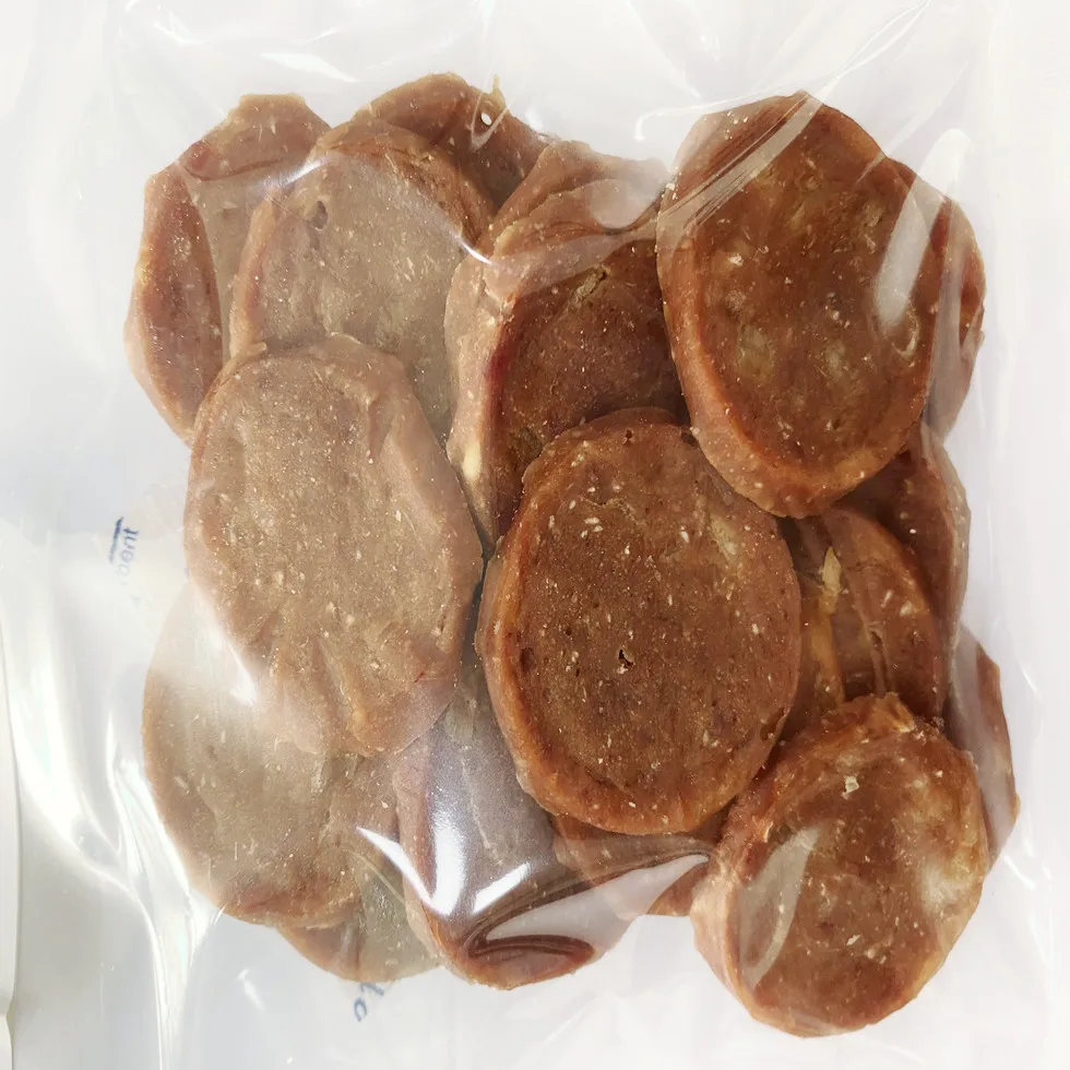 Factory Manufacturer Natural Dried Beef Ring  Pet Snacks Dog Cat Food Pet Dry Treats
