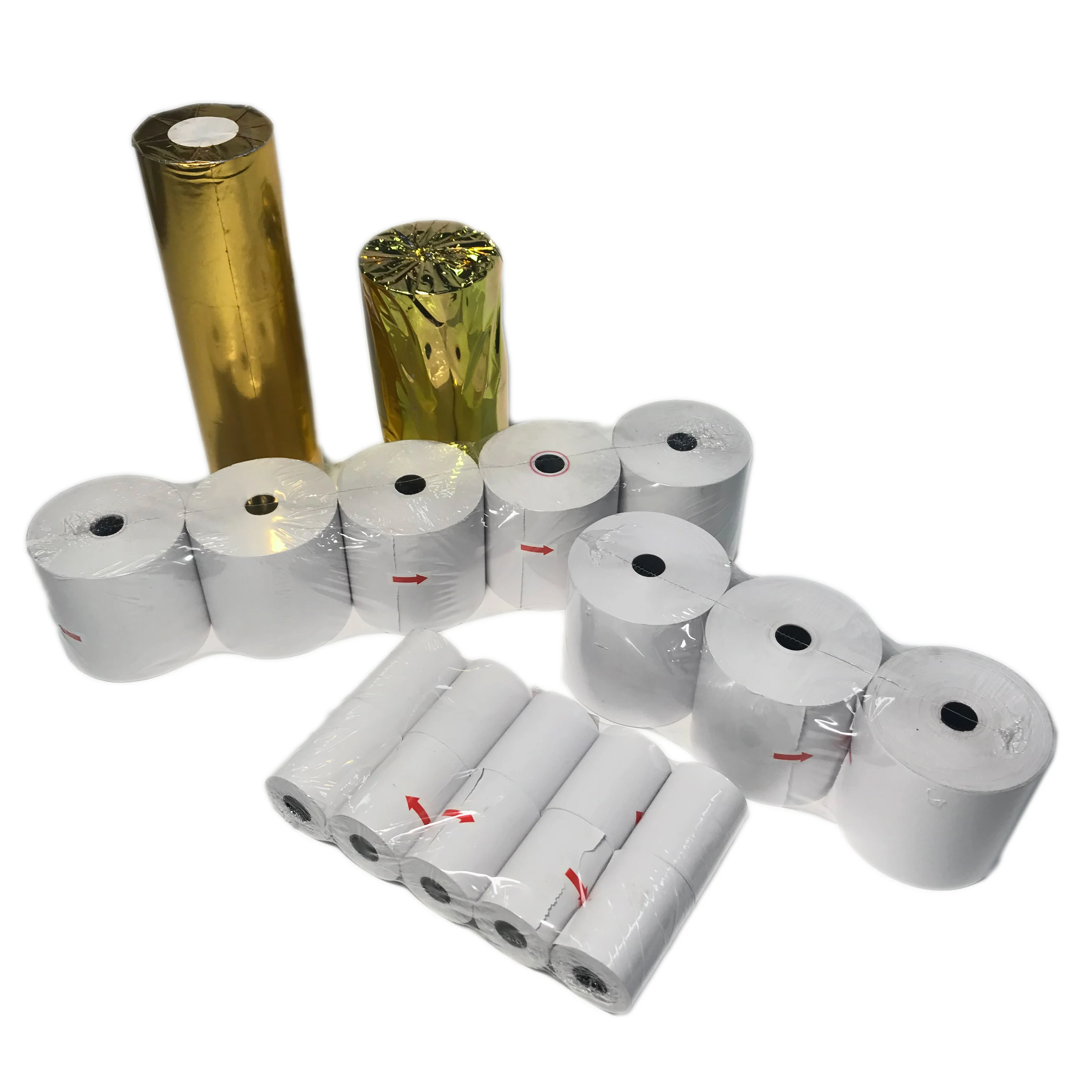 Factory price for 80x80mm 57x50mm thermal paper manufacturer