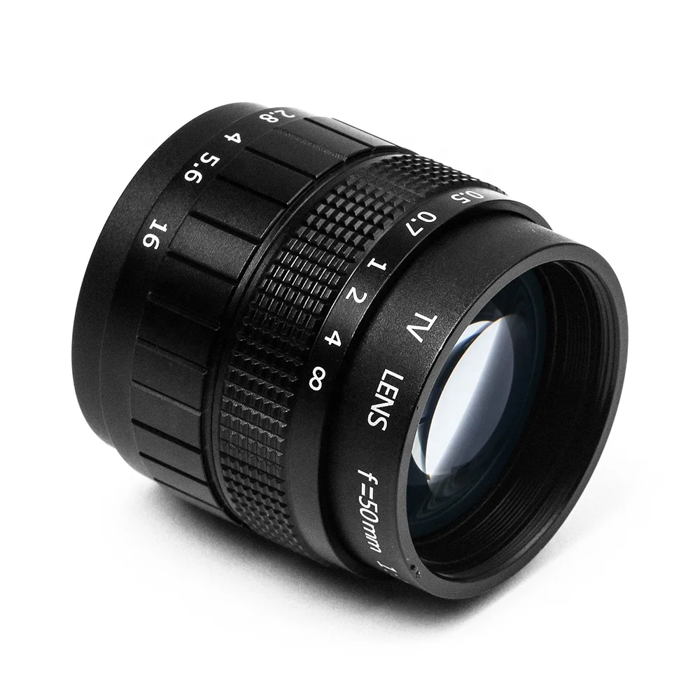 50mm F1.4 C Mount CCTV lens with Macro lens for DSLR Camera Use
