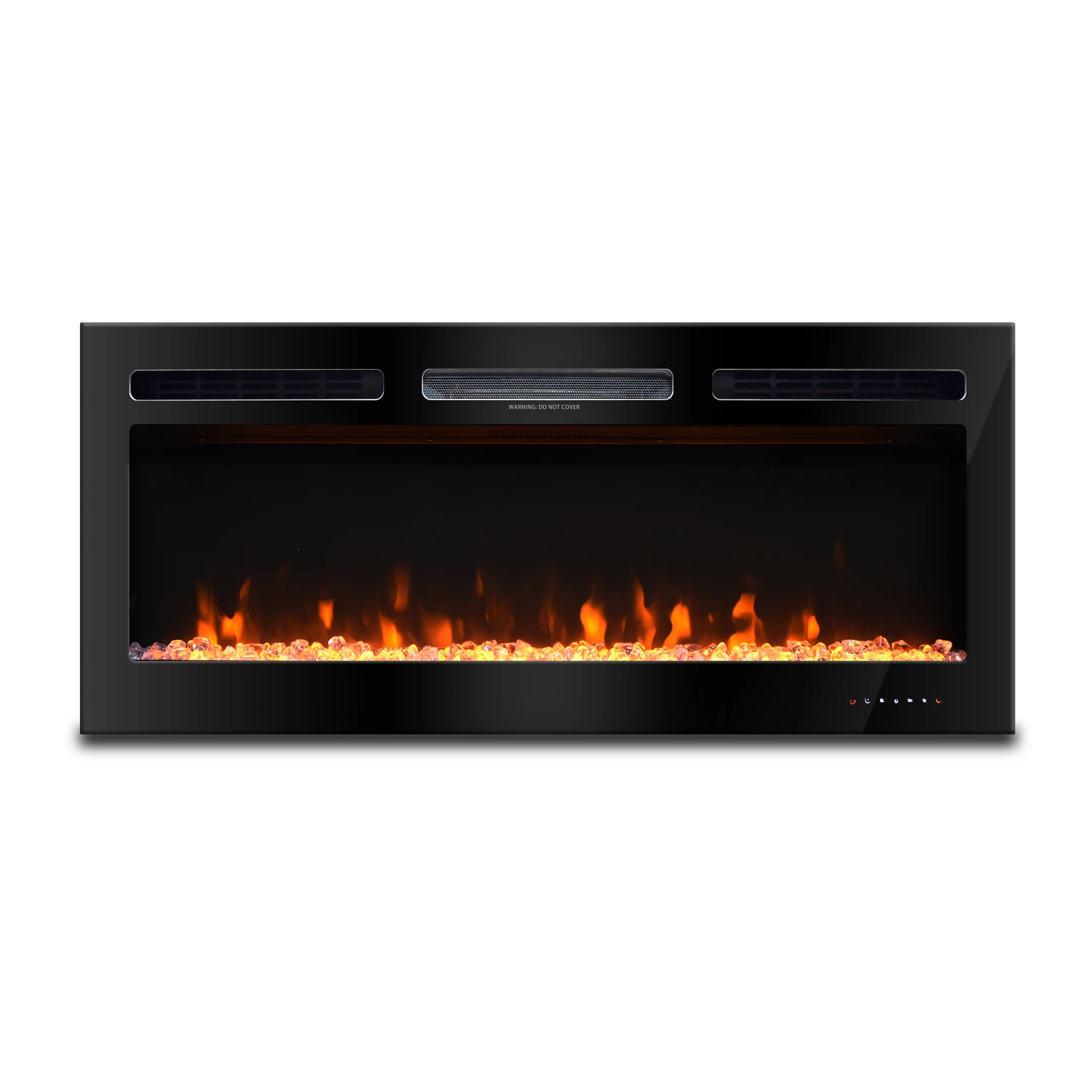 Fireplace 32 Inch Wall Recessed Mount Free Standing Electric Fireplace sale chimenea electrica