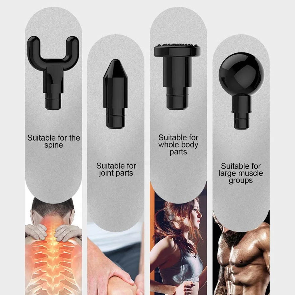 Best Professional Fitness Lose weight LED Digital 20 speed Deep Tissue Vibration Body Muscle Relax Gym Home Use Massager Gun
