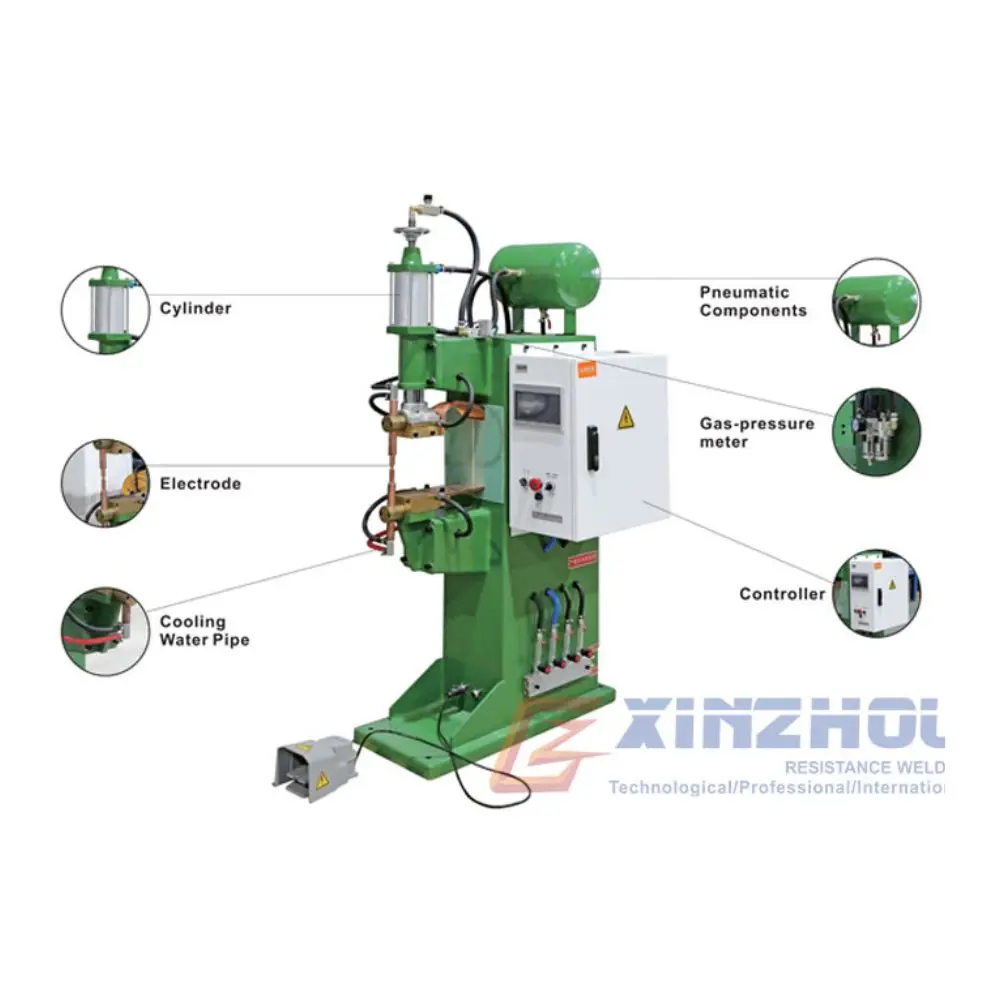 Hot sale Single / Double Head Spot Welding Machine  Manual Spot Welder