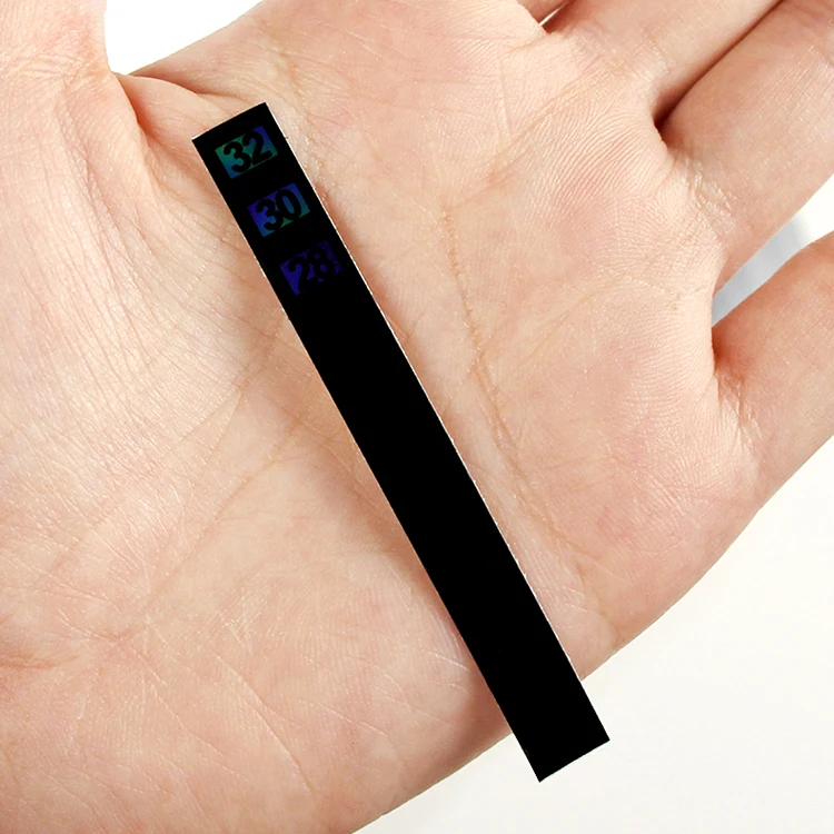 High Quality Waterproof Aquarium Thermometer Strip Digital Thermometers Sticker for Aquarium