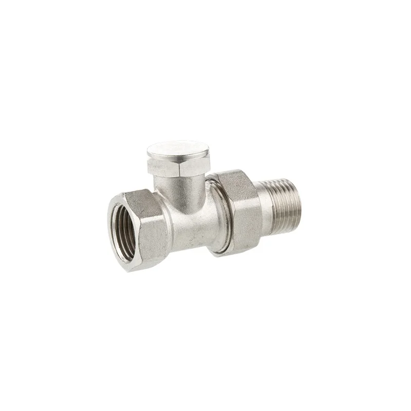 
Wholesale Hvac plumbing brass radiator valve with chrome plating 