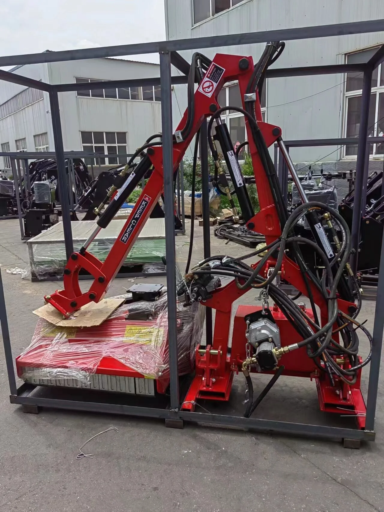 Lkam80 Cantilever Lawn Mower Tractor Cantilever Pto Flail Mower for Cleaning Roads Is on Sale