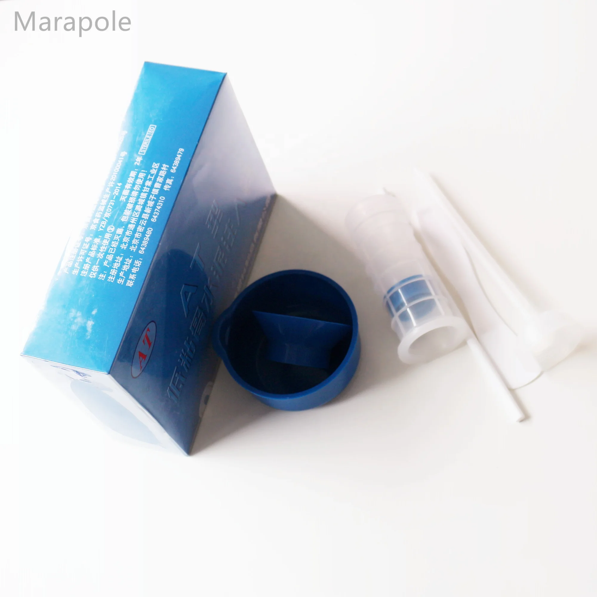 bone cement syringe mixer with injection gun