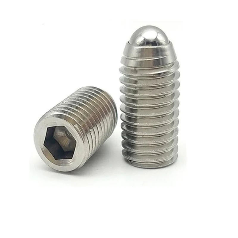 Stainless steel ball spring plunger Hex socket driver, Heavy load ball nose locating plunger pins M3-M16