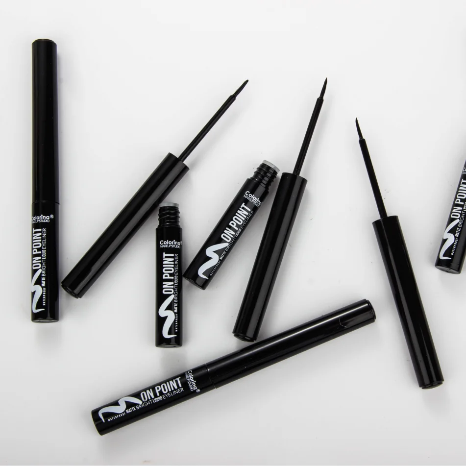 High quality black eyeliner best selling makeup waterproof matte bright liquid eyeliner without logo
