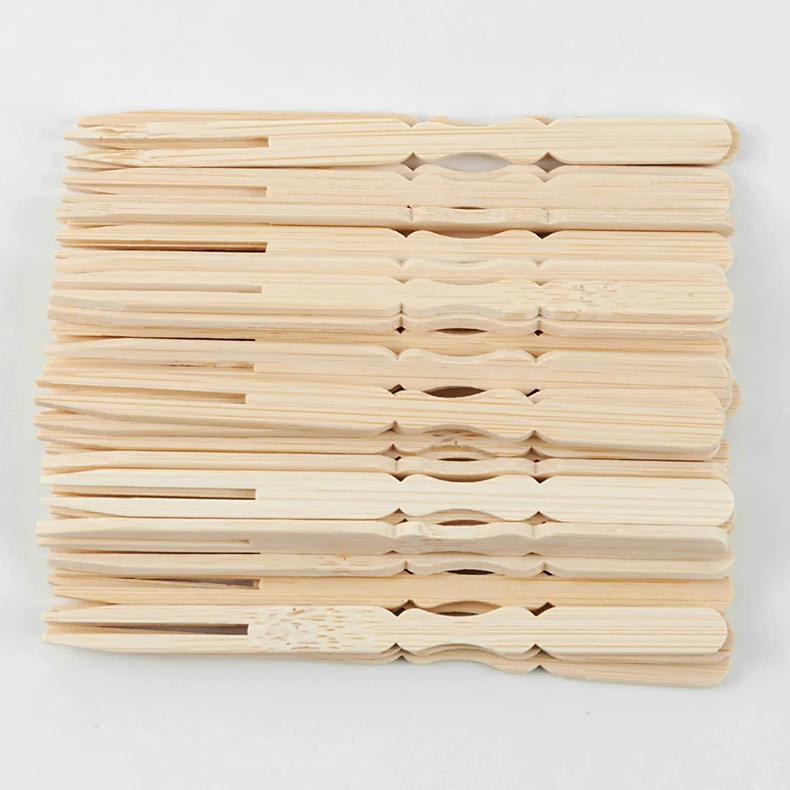 Party Dessert Decoration Stick Fruits Sticks Cocktail Bamboo cute forks Skewer Wholesale