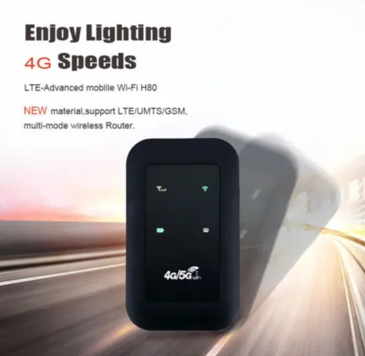 Модем Wi-Fi Карманный 2300 мАч WiFi мобильный 4G LTE