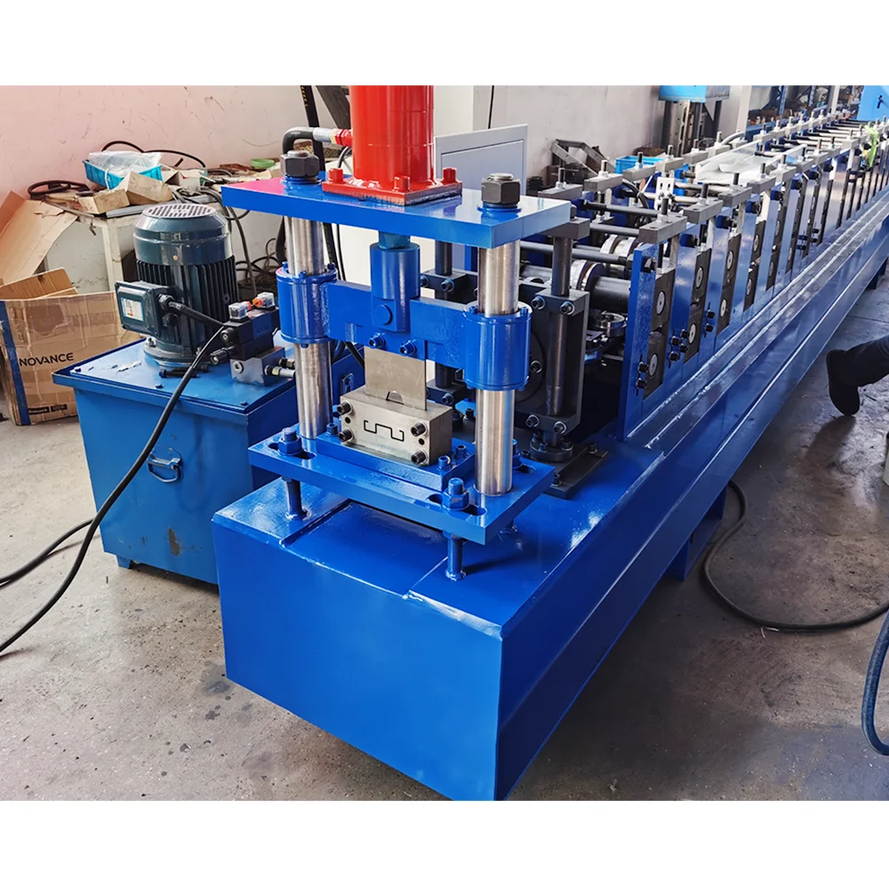 High Standard Fully Automatic Cold Steel Profile Interchangeable M Purlin Roll Forming Machine
