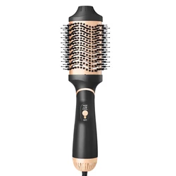 1200W Hair Dryer And Volumizer Hot Air Brush New Hot Brush Styler One Step Electric Hair Dryer Brush