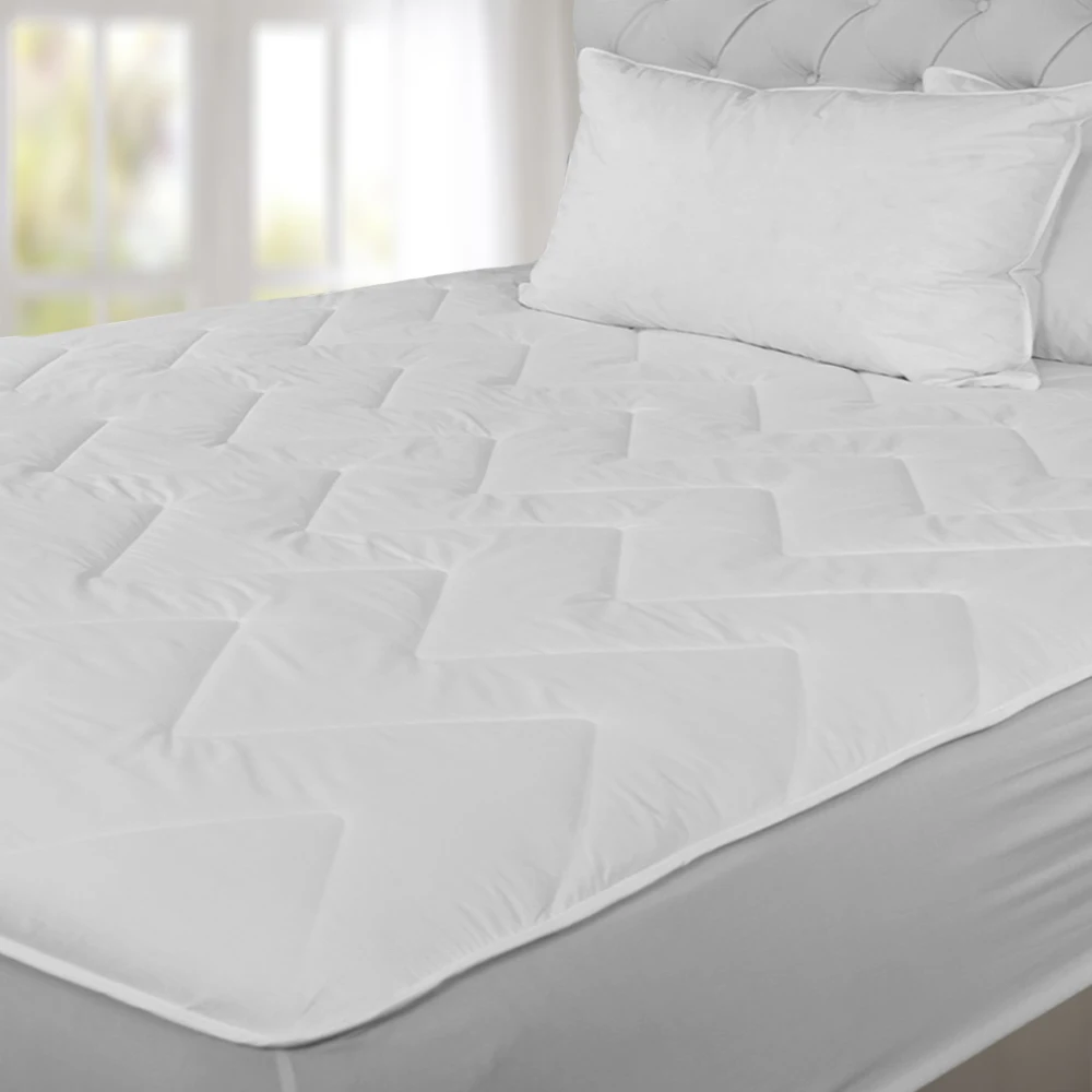 
super soft cold cotton mattress topper polyester fiber filling for home 