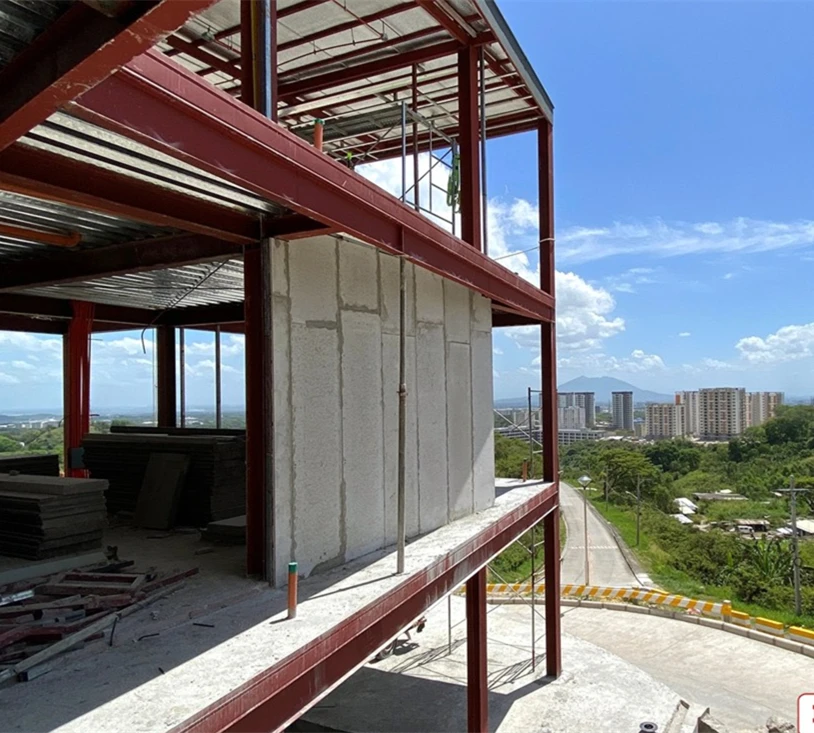 precast Concrete foamed cement panel equipment lightweight concrete panel machinery light weight eps wall panel making machine