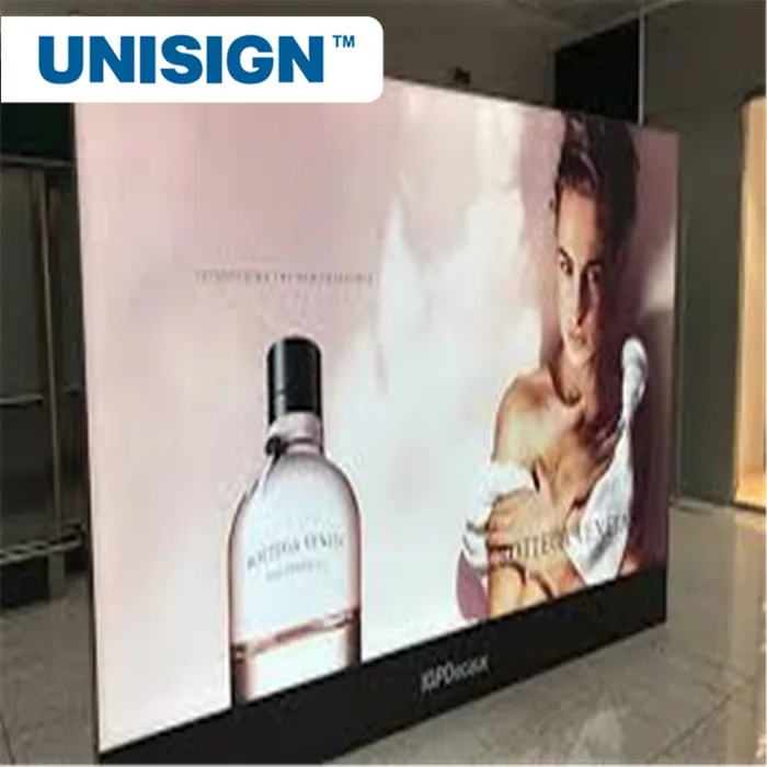 Popular double layer advertising light box textile super soft and no light leakage for transfer sublimation