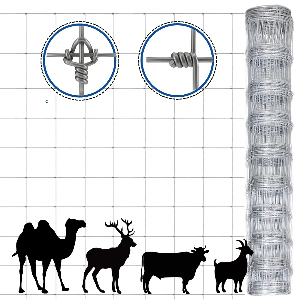 Galvanized cattle fence Farm fence mesh Sheep and goat fence