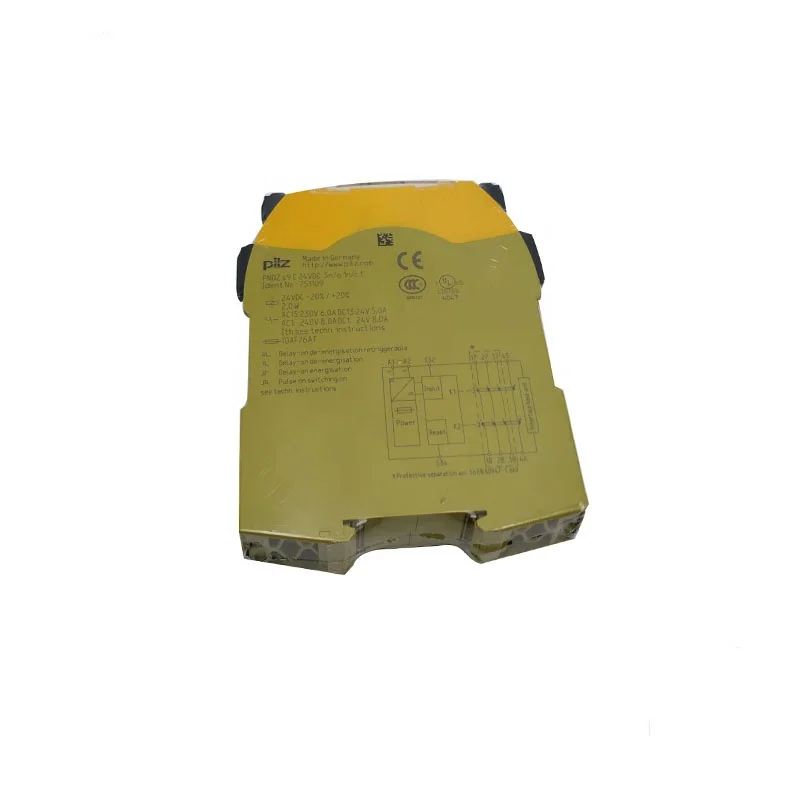 751109 PNOZ S9 PNOZ s9C 24VDC 3 n/o 1 n/c Time Delay Overload Safety Relay