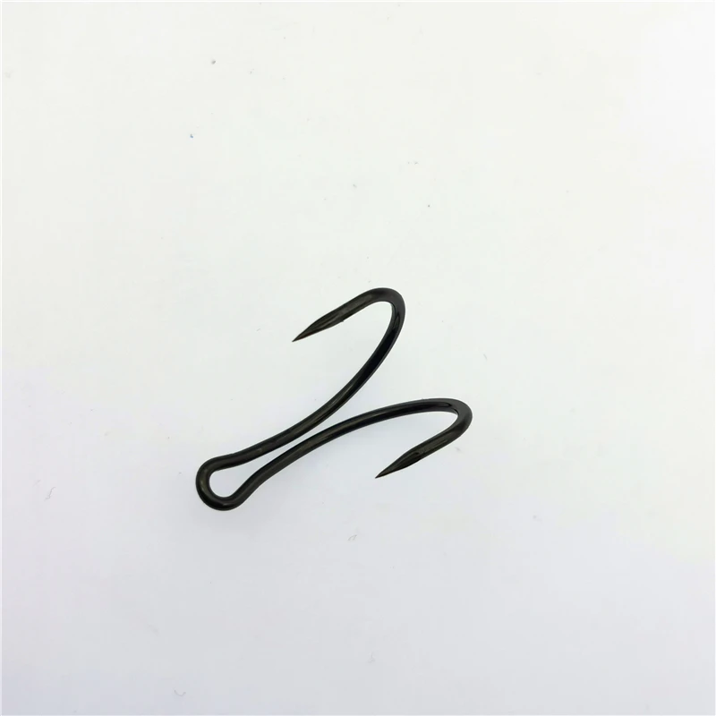 Рыболовный крючок MUSTAD, двойной крючок из высокоуглеродистой стали для рыболовной приманки-лягушки, рыболовный крючок с бородкой, размер 1/0