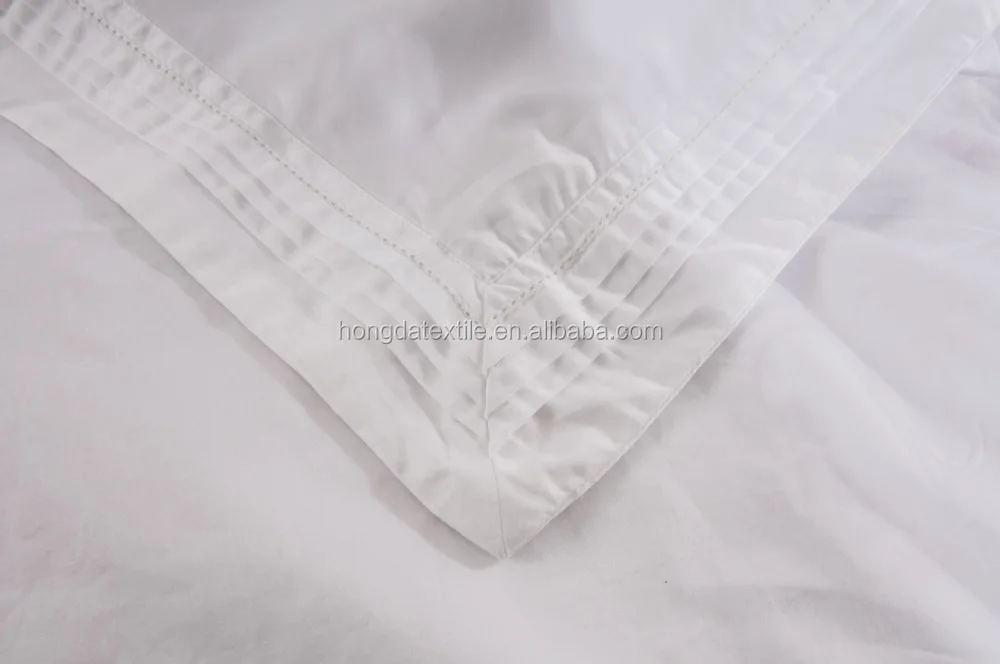 Luxury 100% Cotton 400TC Bedding Set 4-Piece Plain Woven Disposable Feature
