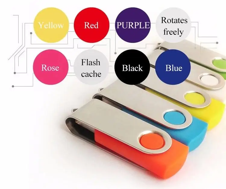 Metal 128GB USB Flash Drive High Speed Full Capacity Wholesale Customized USB Memory Card Gift OEM ODM Metal case USB flash