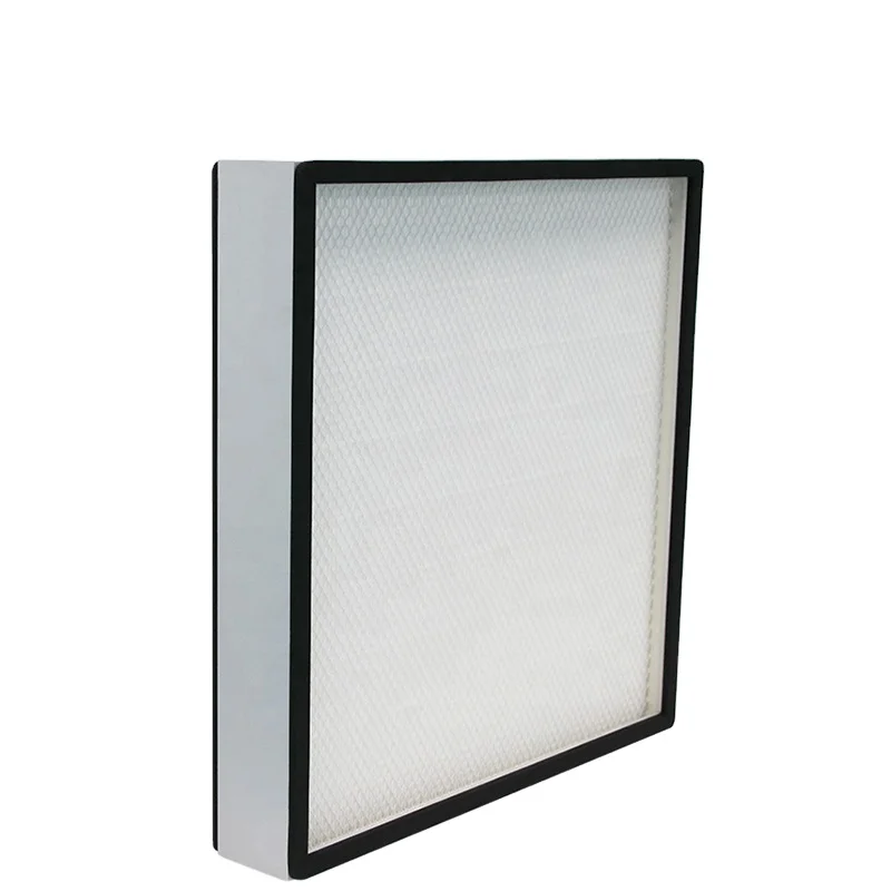 YANING Factory Customized H14 Mini Pleated HEPA Air Filter  HVAC System Air Filter FFU Purifier for Clean Room