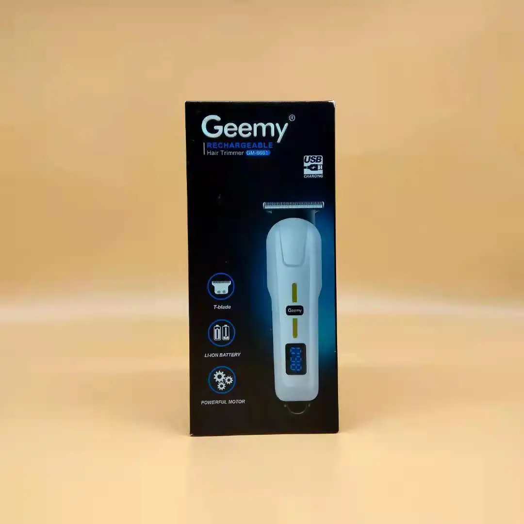 GEEMY GM6661 профессиональная перезаряжаемая машинка для