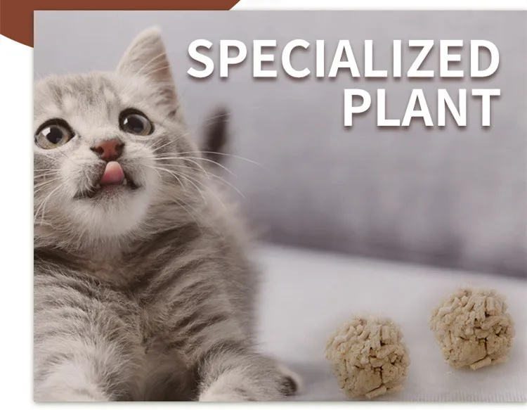 Customize Packing Bag Cat Litter Tofu Cat Litter No Dust Tofu Silica Gel Cat Litter