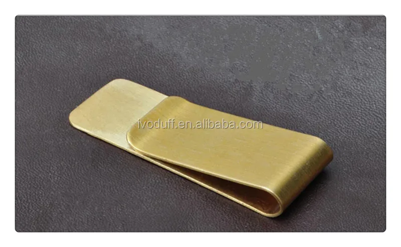 Высококачественный кошелек с зажимом для денег, металлический зажим для денег