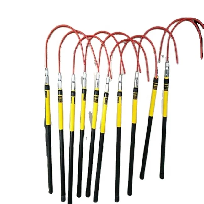 Телескопический шест из углеродного волокна для очистки высоких окон 12