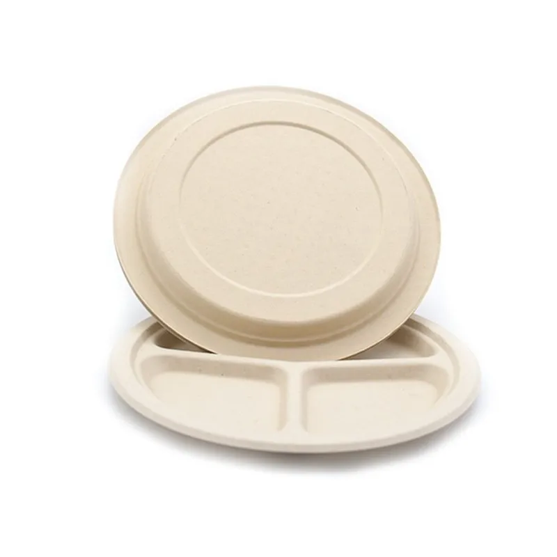 Одноразового использования Эко-дружественных Одноразовые Бамбуковые тарелки для вечеринки