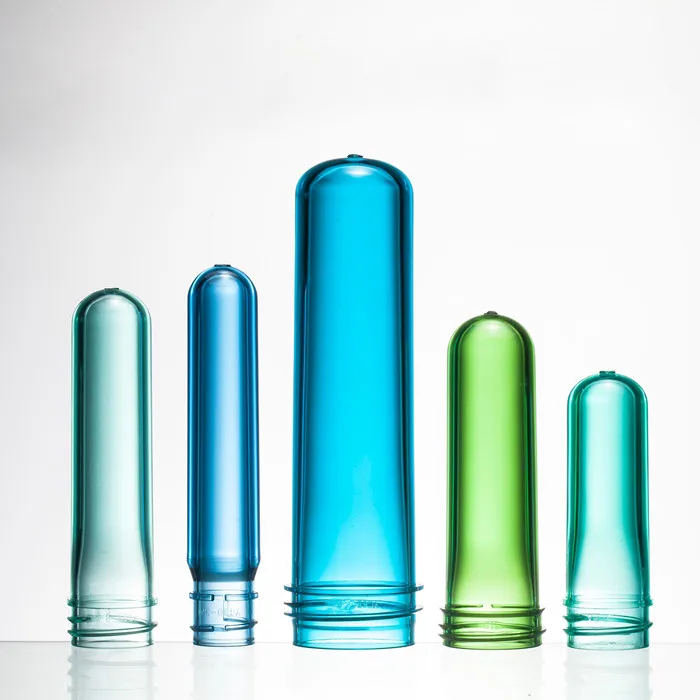 PLA/RPET/PCR PET degradable resin cosmetic water preform