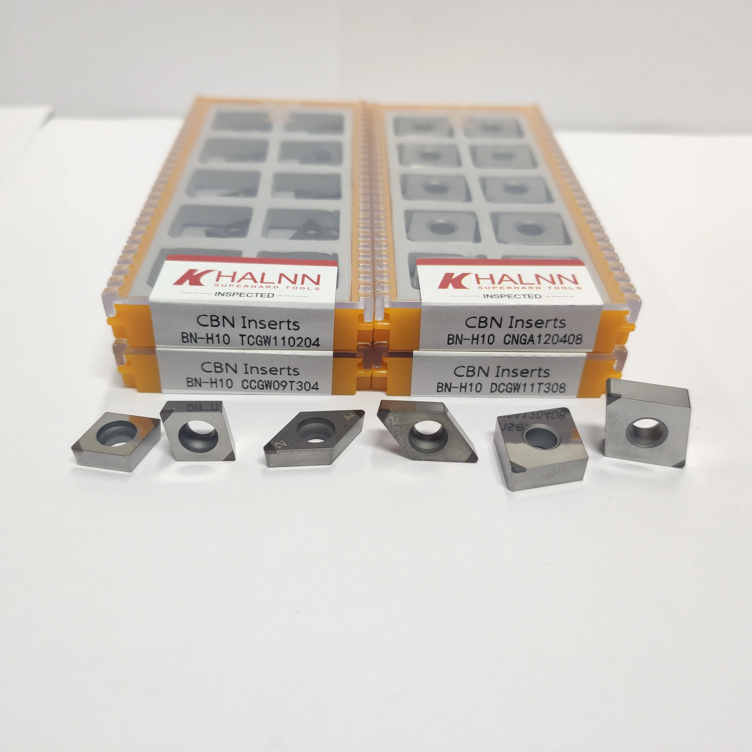 Supports OEM customizable cubic boron nitride blades for milling steel parts with PCD/CBN coating