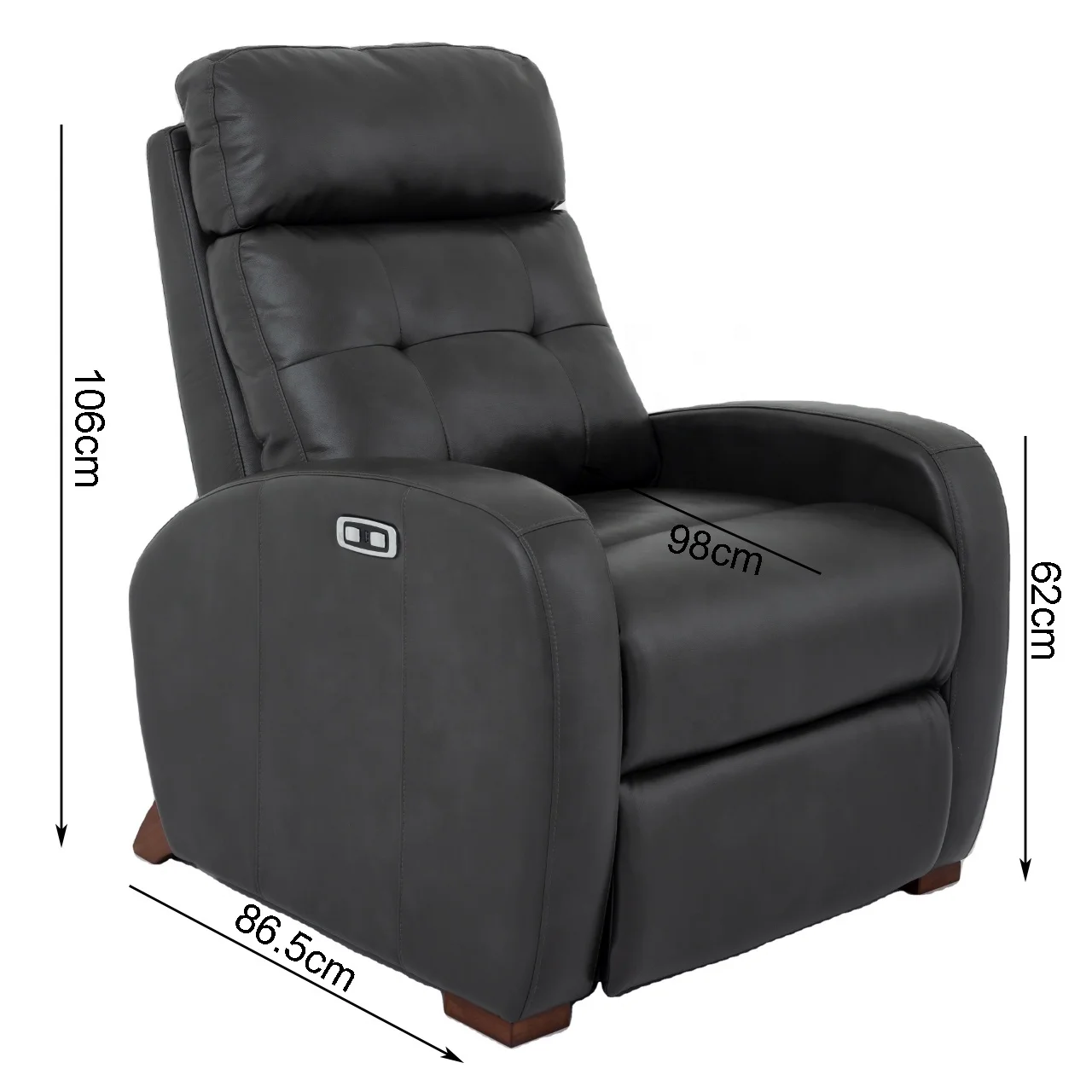 High quality new product luxury home leisure comfortable single living room recliner
