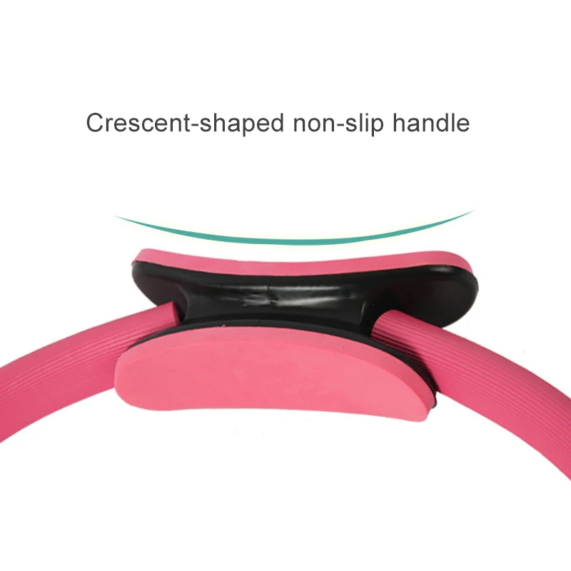 Home Yoga Training Exercise Equipment Fitness Pilates Accessories Wholesale Double Handle Magic Circle Yoga Pilates Ring