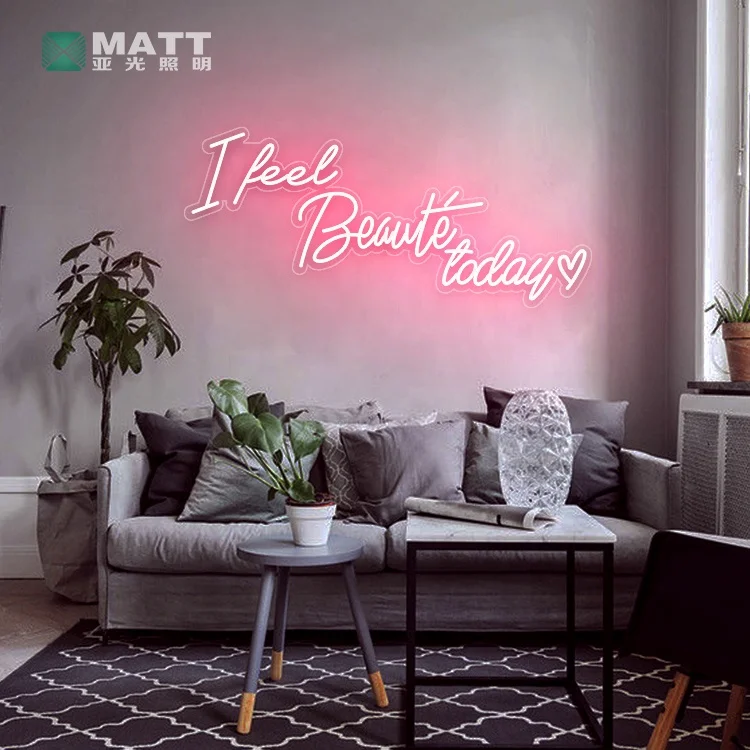 
Matt Neon Sign Restaurant Fries Bar Club Corona Beer Neon Lights Led Light Neon Sign Custom Letters 