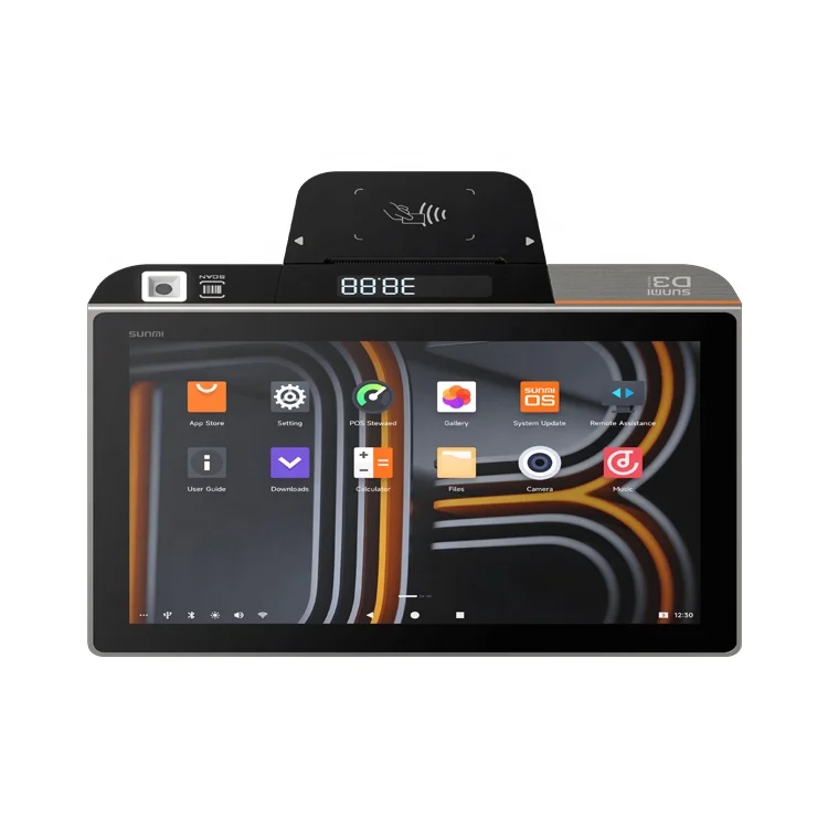 Sunmi D3Mini Android Pos Machine With Offline Mode Touch Screen Pos System Android  Touch Screen Tablet Pos System Machine