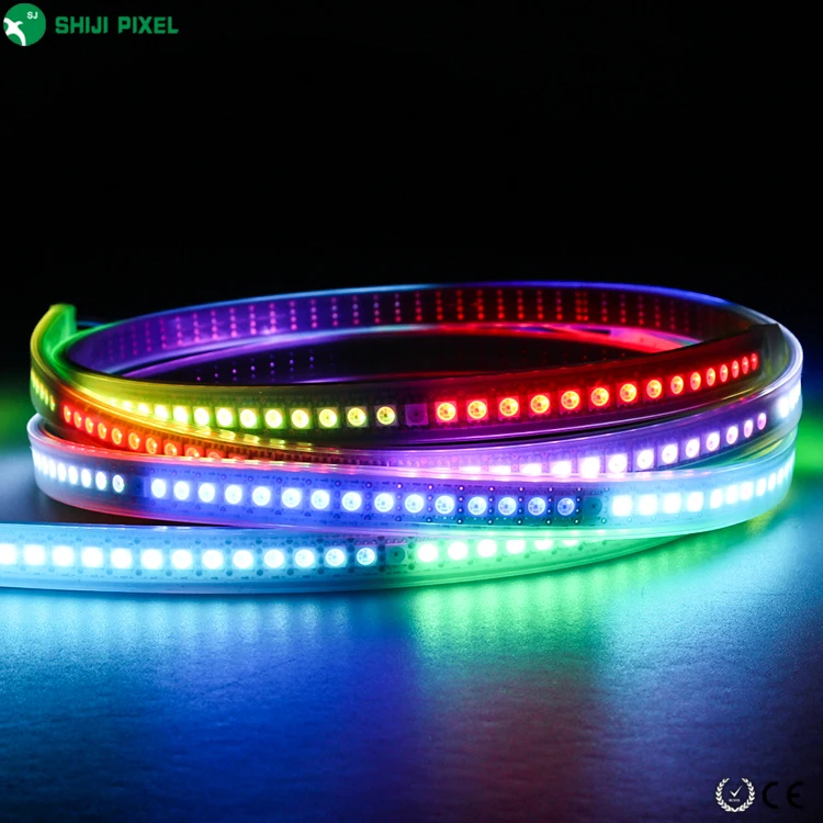 DC5V SK9822 RGB Pixel LED Addressable 144 LED 5050 SMD Flexible Light Strip