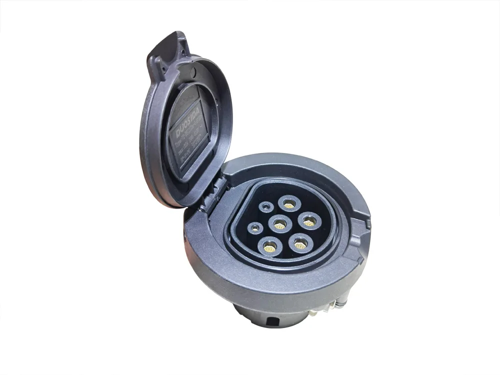IEC 62196-2 розетка EVSE Side TUV CE сертификат защиты разъем 32A