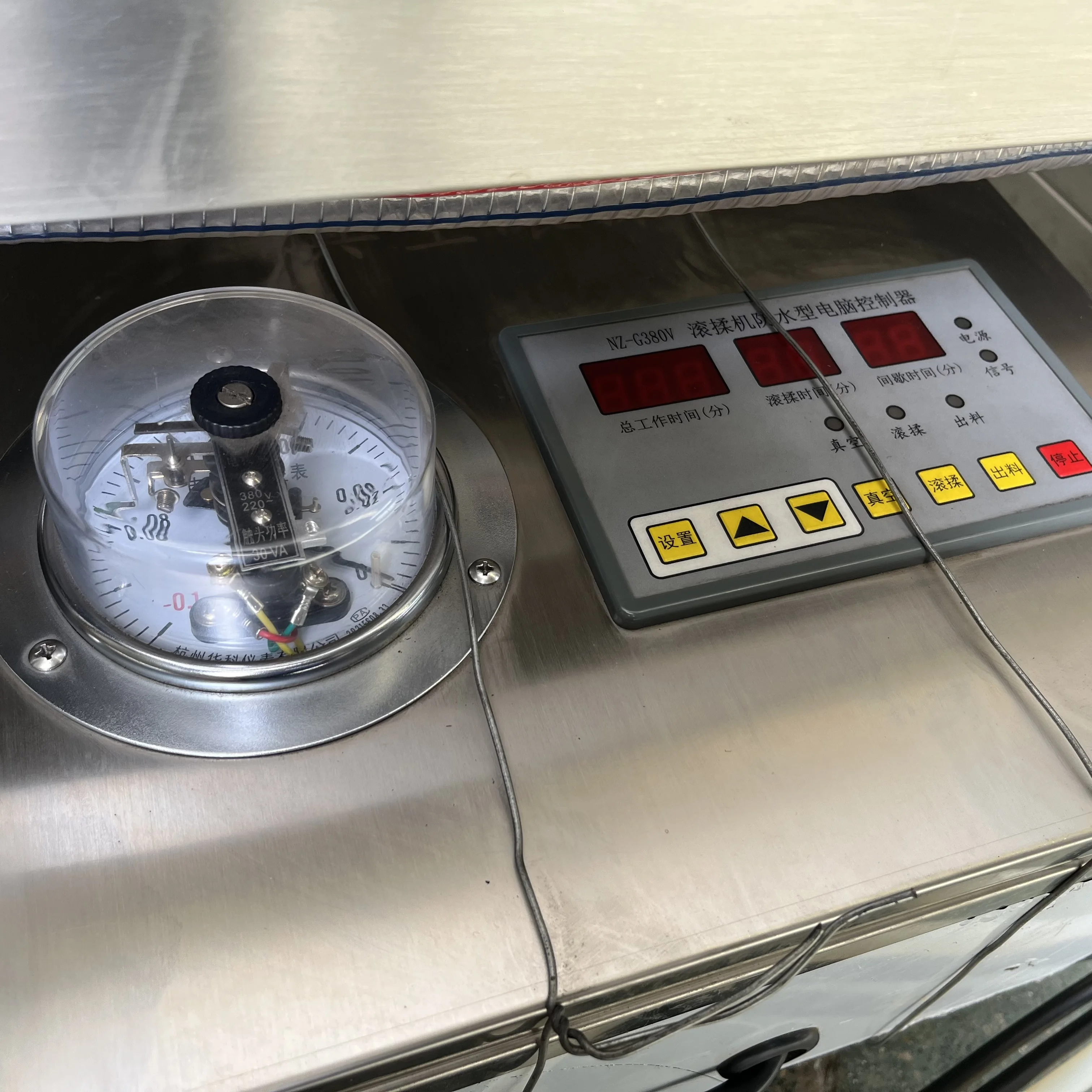 Brining and Seasoning Industrial Meat Tumbler Rolling Machine