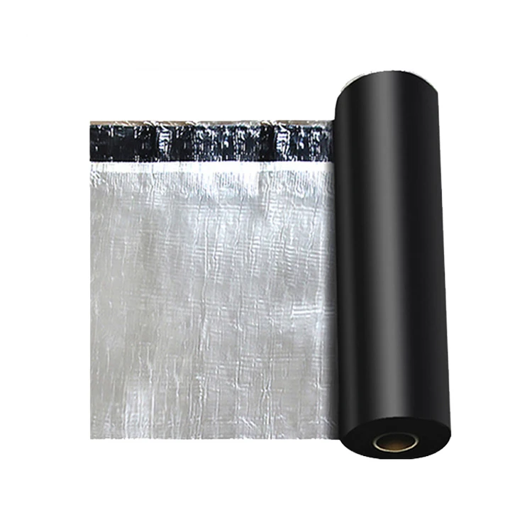 
Professional Aluminum foil self-adhesive bitumen polymer modified asphalt waterproof membrane for roof 