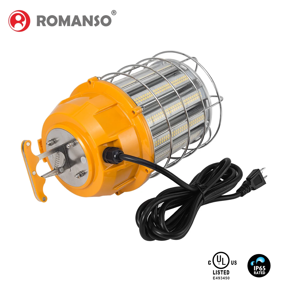 5 лет гарантии портативный Рабочий свет 60 Вт 100 Вт 150 Вт с углом обзора 360 градусов портативный строительный временный рабочий свет