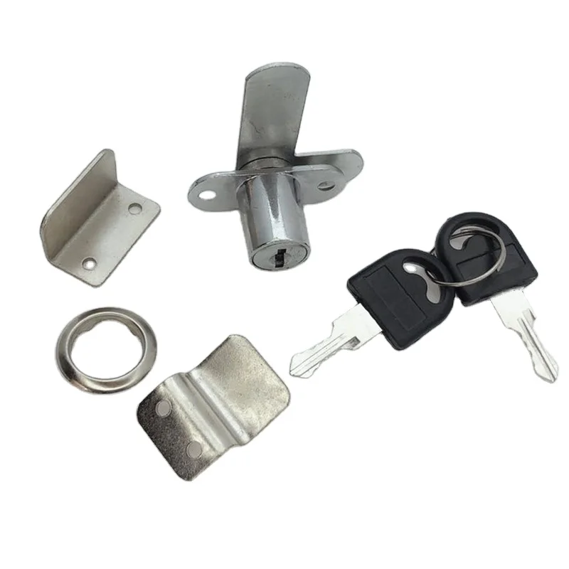 Manufacture 201 Seven-Shaped Piece Series Glass Lock Hidden Cabinet Drawer Lock