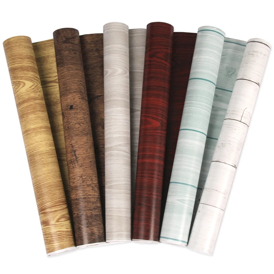 2021 door/cupboard/table/Wardrobe wooden grain decoration PVC film